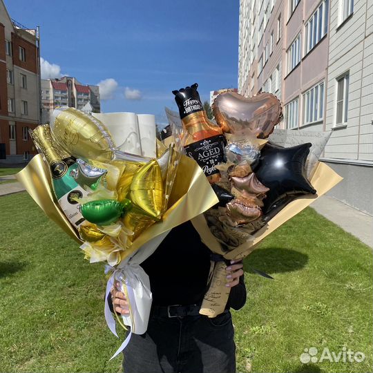 Букет из воздушных шаров