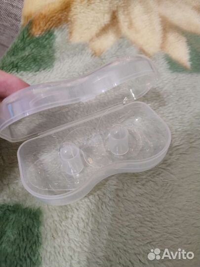 Накладки на соски силиконовые для кормления грудью