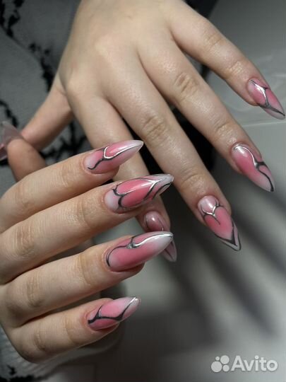 Barbie nails Маникюр СПБ Шушары