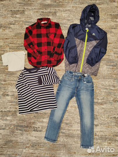 Пакет вещей на мальчика 110 - 116 см h&m Quechua