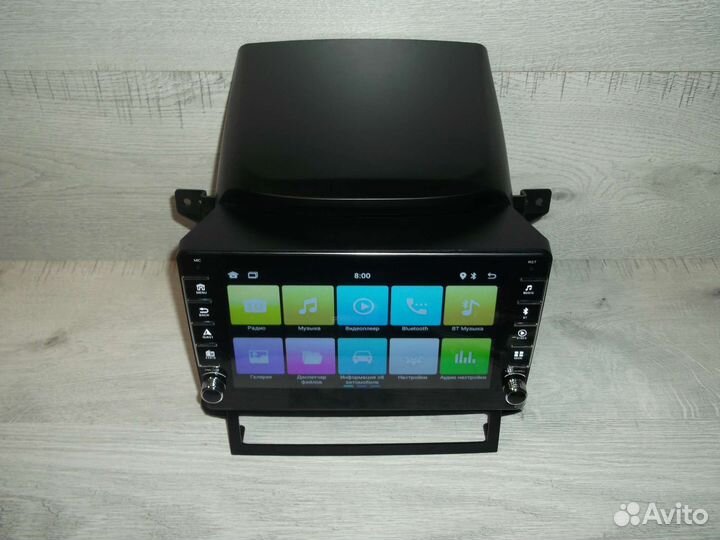 Магнитола Chevrolet Captiva Android крутилки