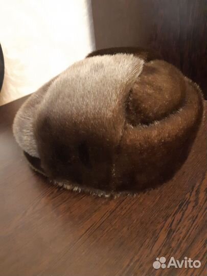 Меховая мужская кепка