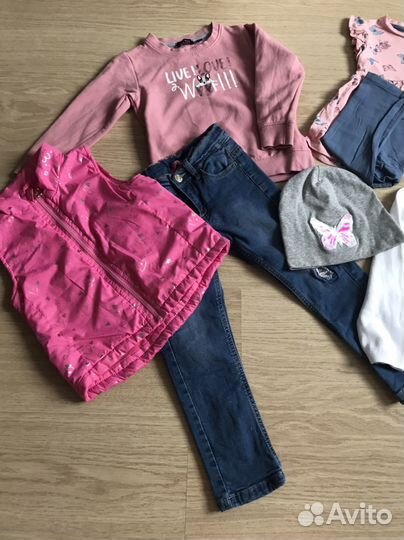 Пакет вещей для девочки