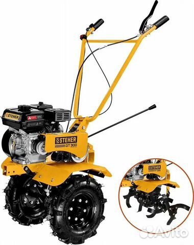 Мотоблок бензиновый Steher GT-300, 7 л.с