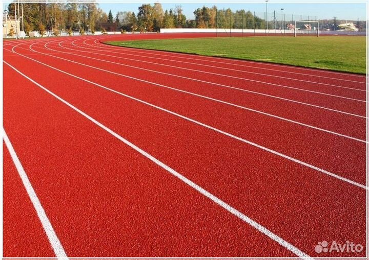 Резиновое покрытие для площадки