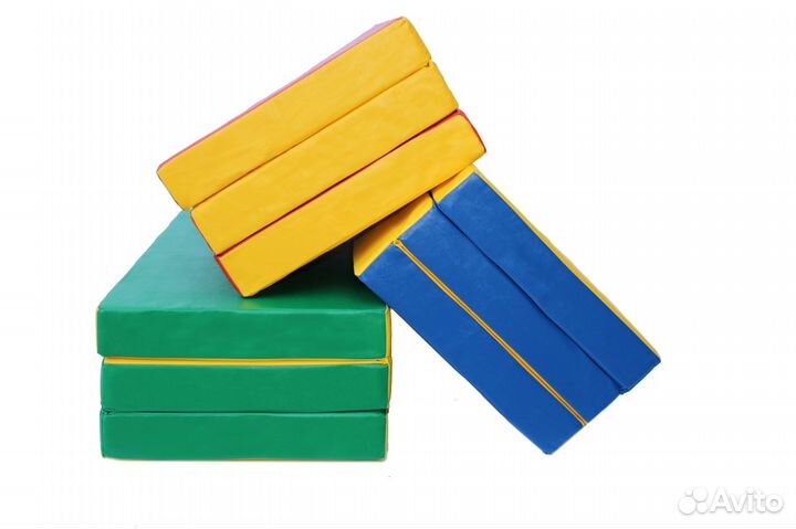 Маты мягкие гимнастические 4 размера толщина 10 см