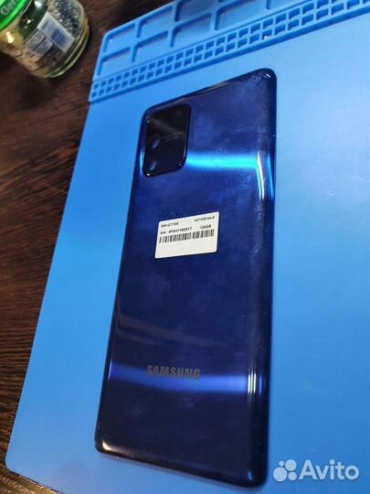 Заднее стекло Samsung galaxy S10 lite