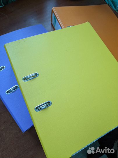 Папки для хранения документов со скоросшивателем