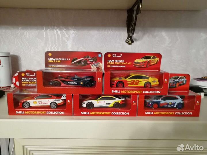 Полная коллекция машинок shell