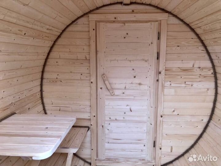 Баня бочка мини