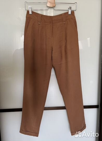 Брюки коричневые