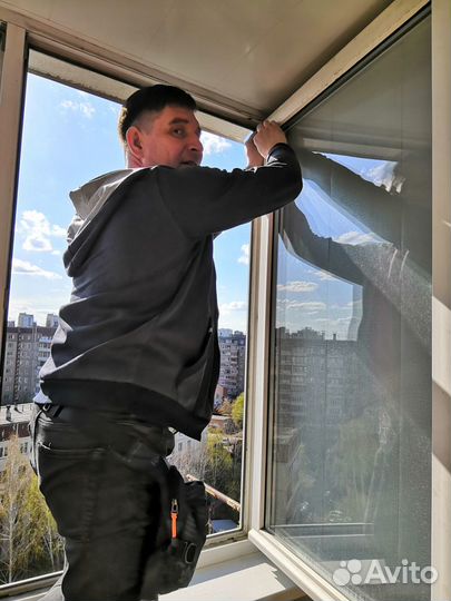 Замена уплотнителя, замена фурнитуры, ремонт окон