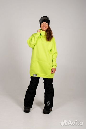 Горнолыжные худи толстовка оверсайз
