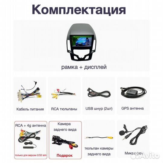 Topway Hyundai i30 1gh климат LTE CarPlay 2/32гб