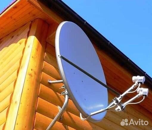 Установка спутниковых антенн