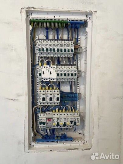 Услуги электрика, замена проводки