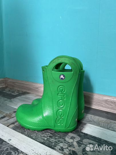 Резиновые сапоги crocs с10