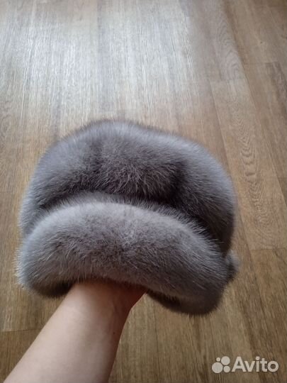 Шапка норковая женская