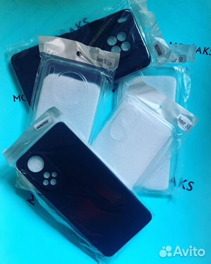 Силиконовые чехлы для Honor 50/50 Lite