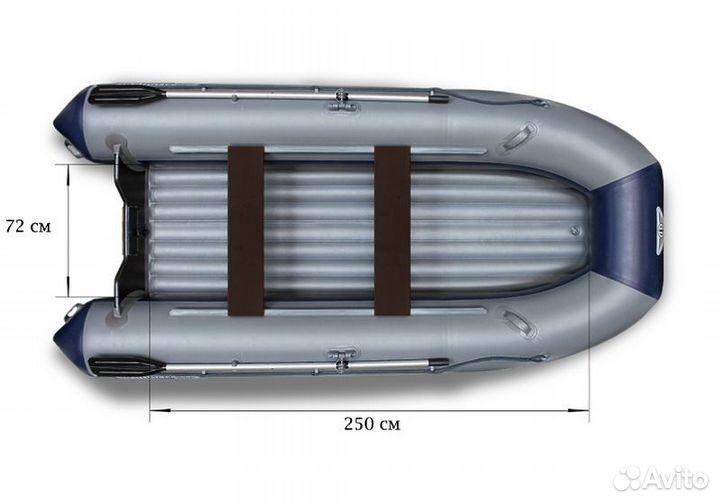 Лодка нднд Флагман-350