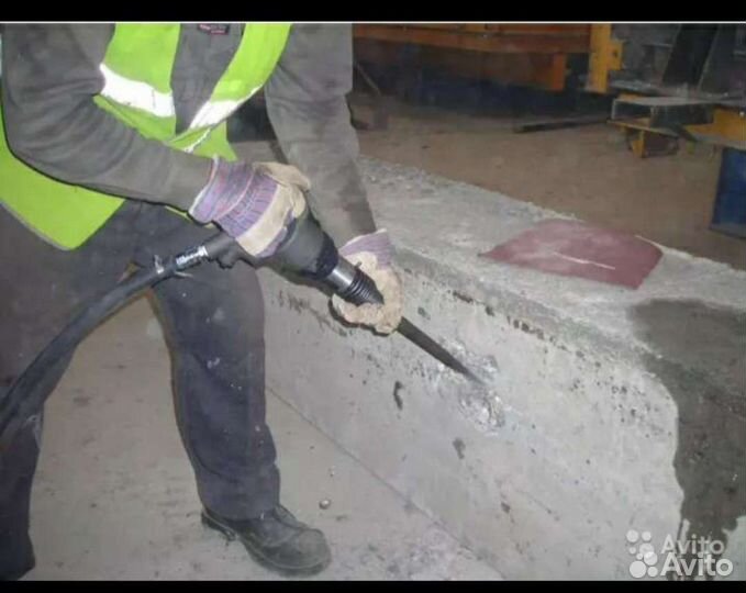 Аренда компрессора с отбойными молотками