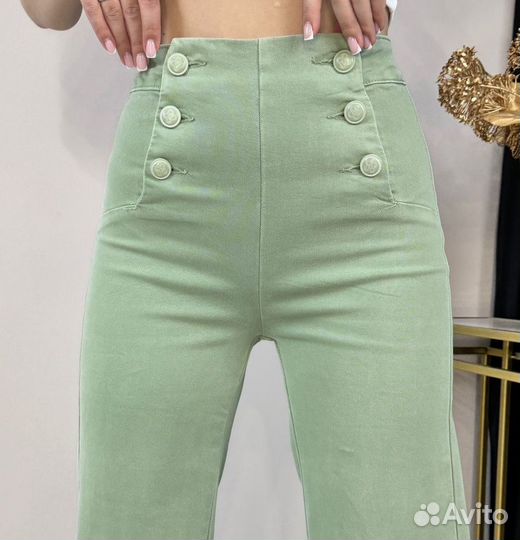 Женские джинсы клеш от 42 до 50