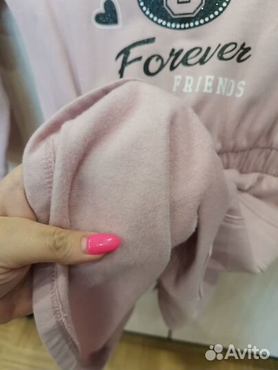 Платье для девочки тёплое