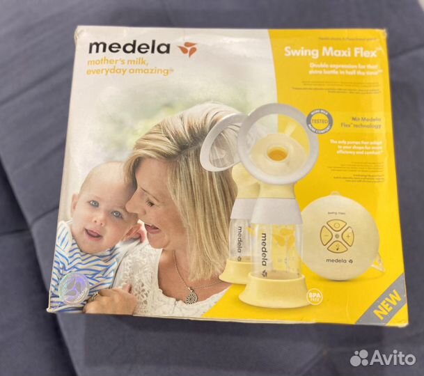 Молокоотсос электрический двойной medela