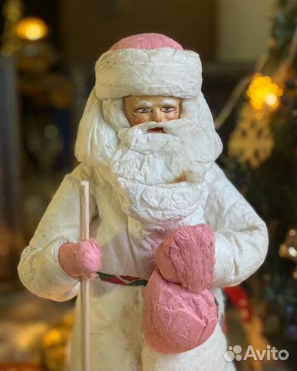 Снегурочка со снежком и Дед Мороз Ярославль 60-х