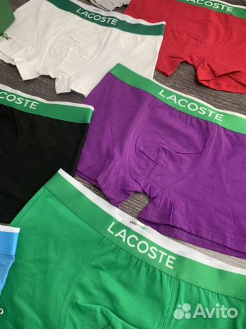 Трусы мужские боксеры lacoste