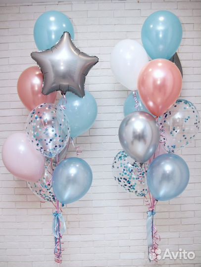 Гелиевые и воздушные шарики