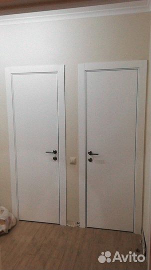 Двери межкомнатные итальянский орех