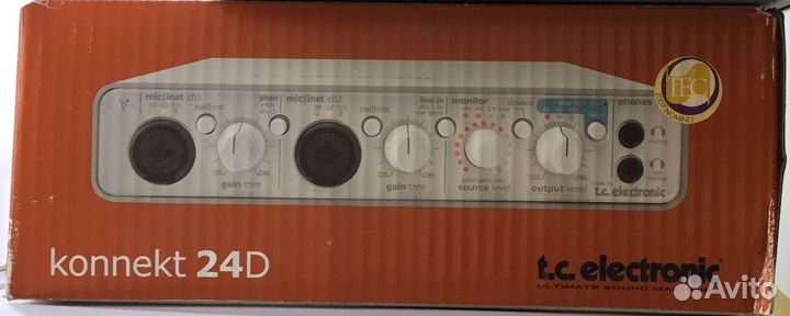 Звуковая карта t.c.electronic konnekt 24D