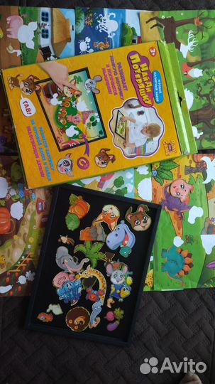 Развивающая игра магнитный набор