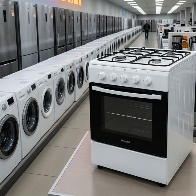 Газовая плита Weissgauff wgsm 5000 W