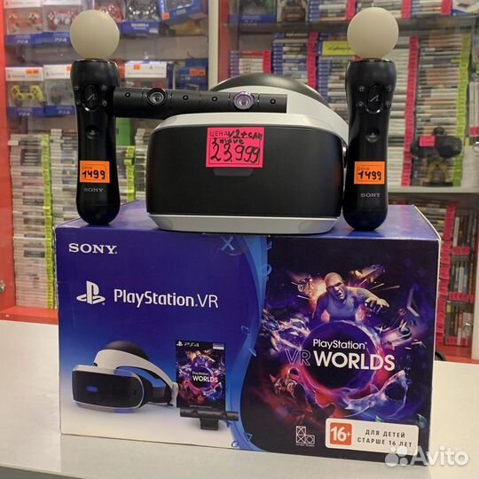 Sony Viar vr шлем очки PS4 V2 + camera V2