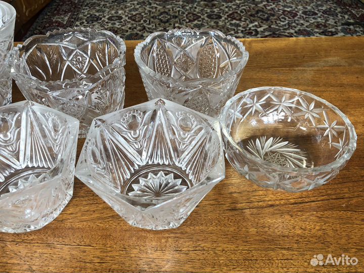 Хрустальная посуда СССР
