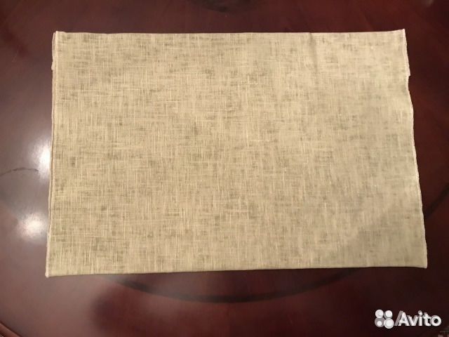 Салфетка дорожка новая для стола рогожка