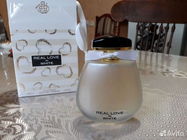 Парфюмерия женская Дубай Real love IN white