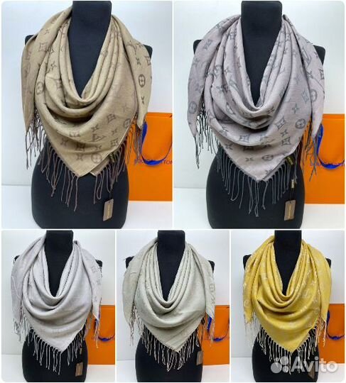 Платок Louis Vuitton качество Люкс 110/110