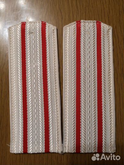 Погоны старшего офицерского состава СССР и РФ