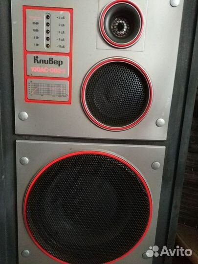 Акустические колонки Кливер 100 ас-002-1