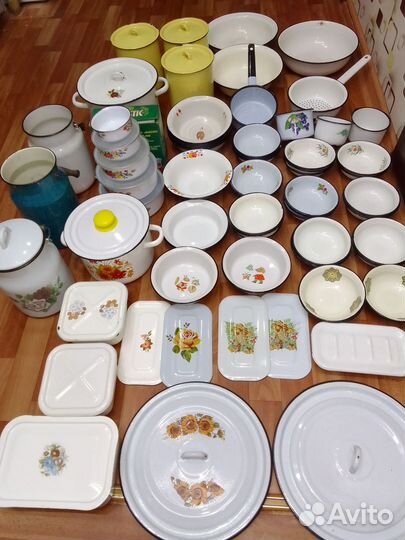 Посуда эмалированная СССР