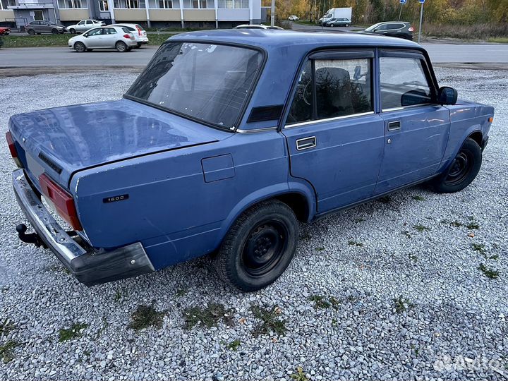 ВАЗ 2107 1.6 МТ, 2005, 62 000 км