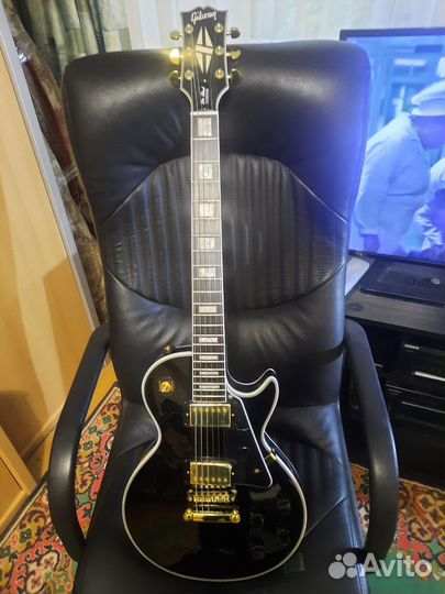 Gibson Les Paul Custom Black Gold(Ре