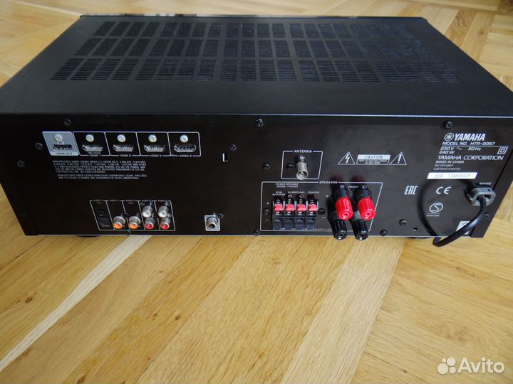 Ресивер AV Yamaha HTR-2067 + 5 колонок Sven ihoo