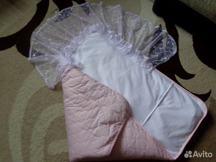 Одеяло-конверт малютка для выписки