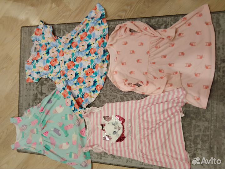 Вещи пакетом для девочки 4-5 лет, 104