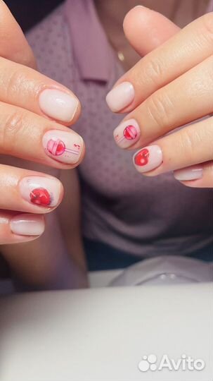 Услуги маникюра