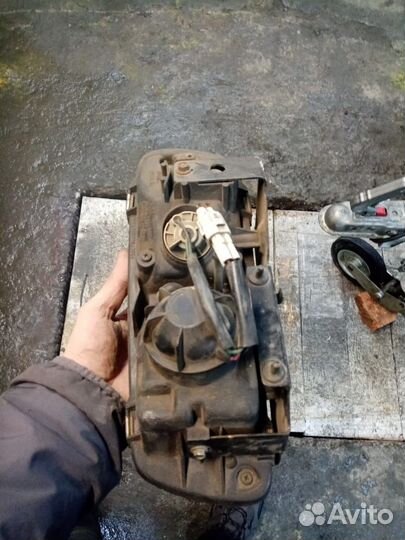 Противотуманка в бампер Subaru legacy bg5